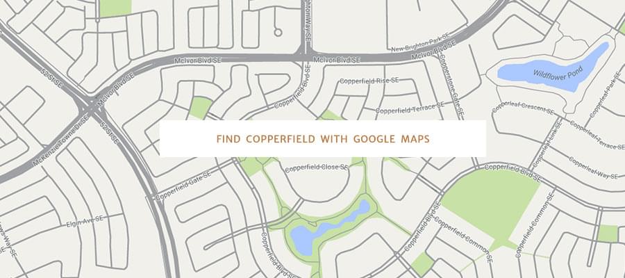 Find Copperfield with Google Maps