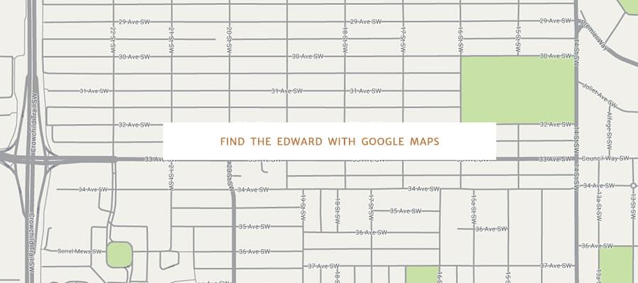 Find The Edward with Google Maps
