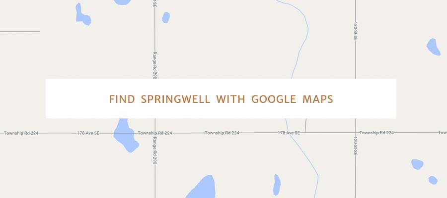 Find Springwell with Google Maps
