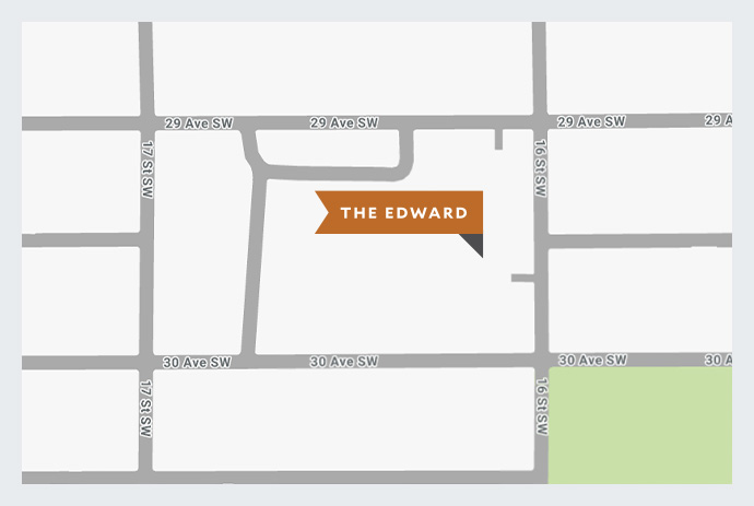 Map illustration of The Edward