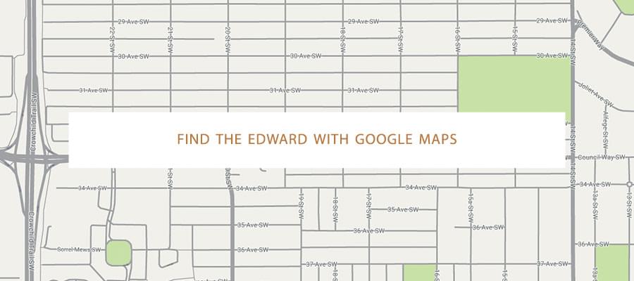 Find The Edward with Google Maps
